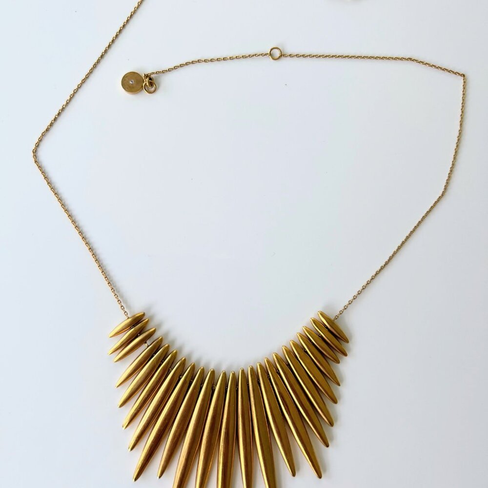 Michael Kors Tribal Necklace Goldtone